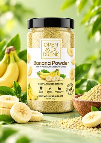 Open Mix Drink A2 Bilona banana_powder temporary product visual